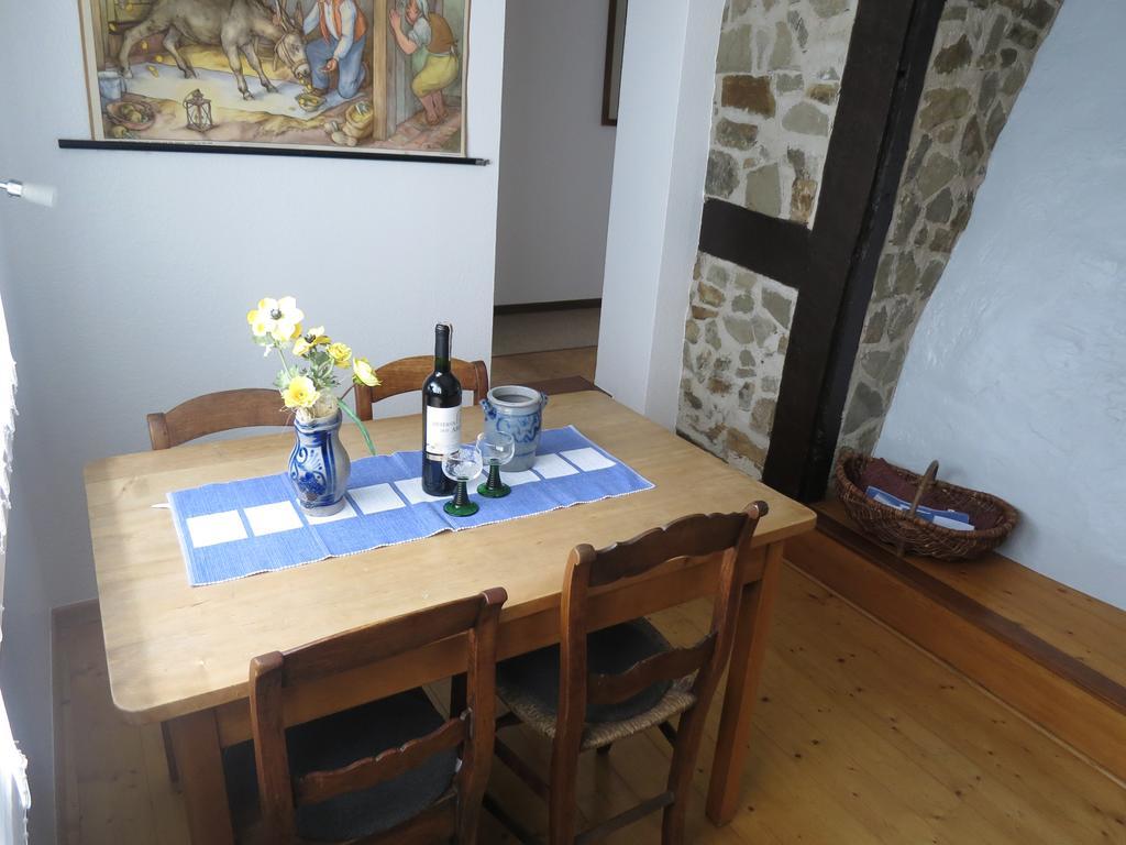 Ferienwohnungen Haus Hinneres Schalkenmehren Exteriör bild