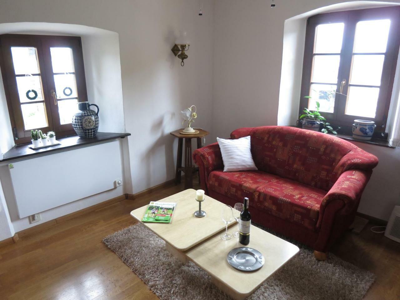 Ferienwohnungen Haus Hinneres Schalkenmehren Exteriör bild