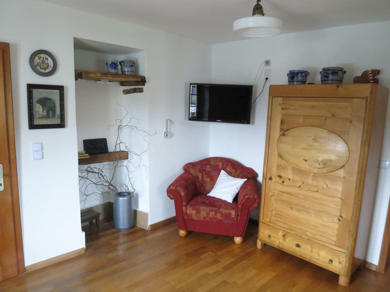 Ferienwohnungen Haus Hinneres Schalkenmehren Exteriör bild